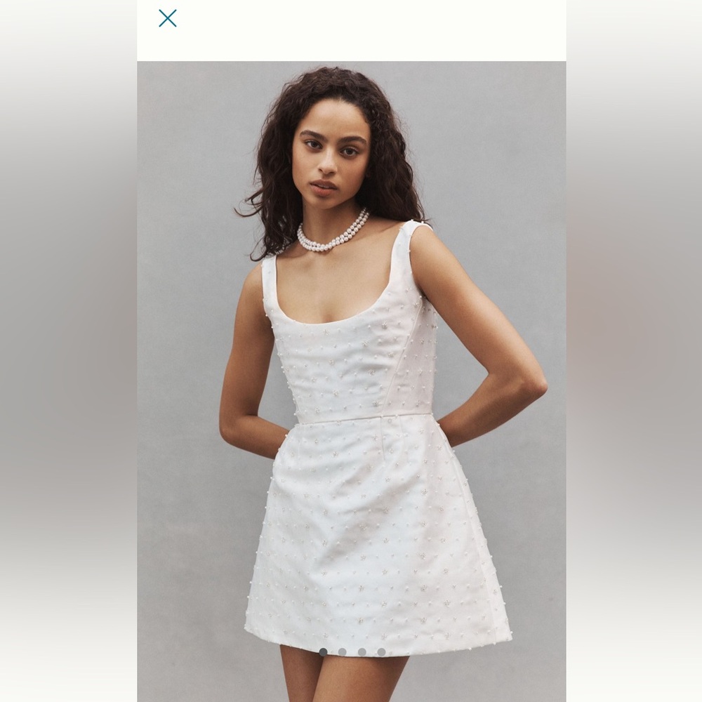 Watters Obsessed Scoop A-Line Mini Dress